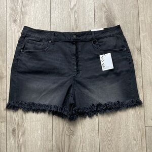 Zenana Black Jean Shorts Women’s 3X Denim NWT Summer